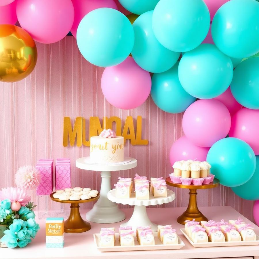 Custom event favor table